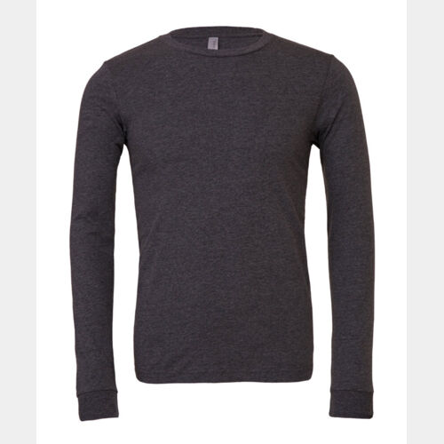 Unisex heather CVC long sleeve t-shirt Thumbnail