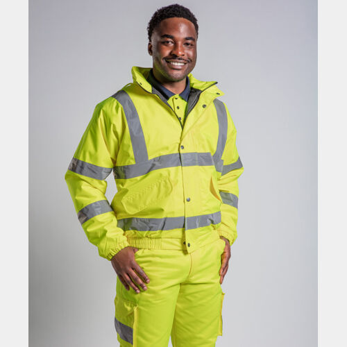 High visibility bomber jacket Thumbnail