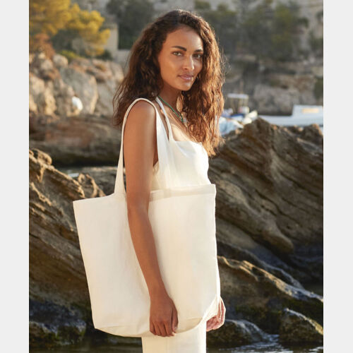 Organic natural dyed maxi bag for life Thumbnail