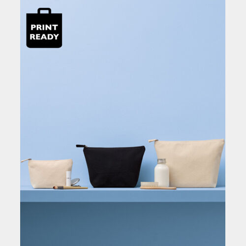 Recycled luxe canvas accessory bag Thumbnail