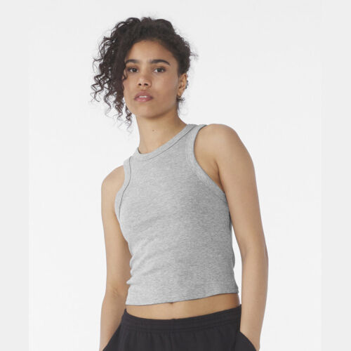 Women’s micro rib racer tank Thumbnail