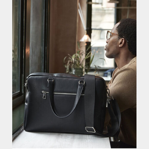 Tailored luxe PU briefcase Thumbnail