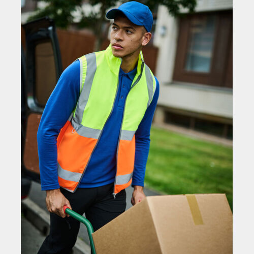 Pro hi-vis full-zip gilet Thumbnail