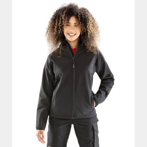 Women’s recycled 3-layer printable hooded softshell Thumbnail