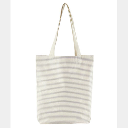 Striped organic cotton tote Thumbnail