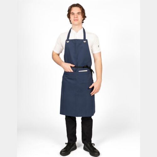 Canvas Bib Apron With Pocket Thumbnail