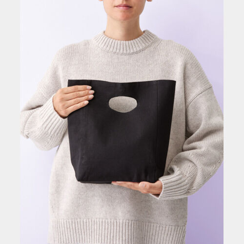 Recycled premium canvas lunch bag Thumbnail