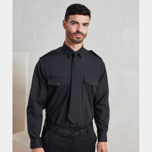 Long sleeve pilot shirt Thumbnail