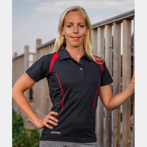Women's Spiro team spirit polo Thumbnail
