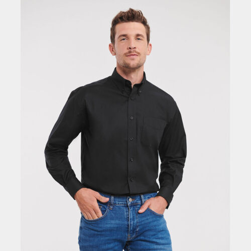 Long sleeve easycare Oxford shirt Thumbnail