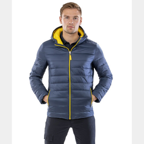 Urban snow bird hooded jacket Thumbnail