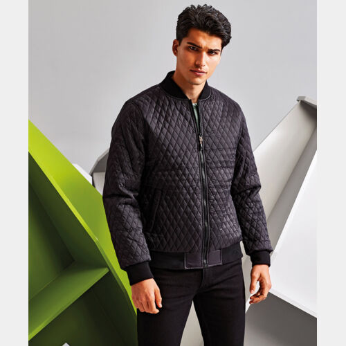 Quilted flight jacket Thumbnail