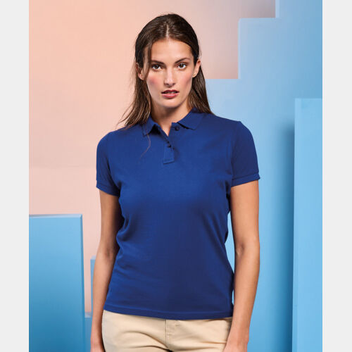 Women’s polycotton blend polo Thumbnail