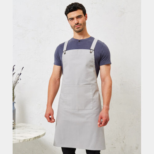 Cross back 'barista' bib apron Thumbnail