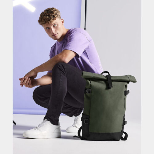 Block roll-top backpack Thumbnail