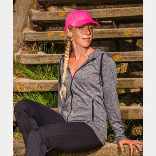 Women's hooded tee jacket Thumbnail