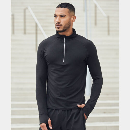 Long-sleeved ¼ zip top Thumbnail